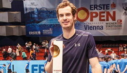 穆雷获维也纳赛冠军 赛季第七冠距第一差415分