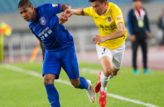 2015中超第23轮比赛视频 申鑫0-1苏宁集锦