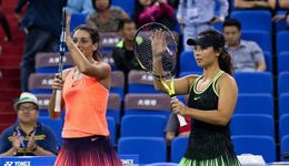 WTA珠海赛女双徐一璠晋级 临时搭档迎来开门红