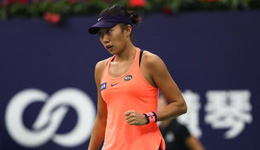 WTA珠海站张帅状态火热 力克巴博斯取连胜首进四强