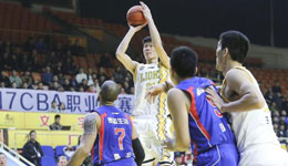 CBA常规赛广厦VS天津 七人上双广厦收获大胜