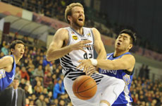 2015CBA第十四轮辽宁VS江苏视频 第二节精彩比赛视频回放