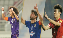 2016亚足联颁奖典礼 海湾梅西获亚洲足球先生