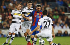 16-17赛季欧冠小组第6轮 巴萨vs门兴下半场