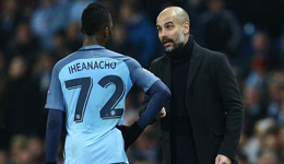 伊希纳乔曼城受主帅青睐 18场造13个进球