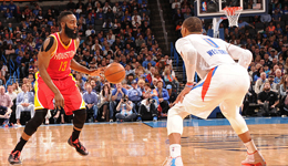 2017nba常规赛赛程 火箭哈登再碰雷霆威少