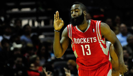 2016NBA常规赛火箭 哈登率领火箭豪取六连胜