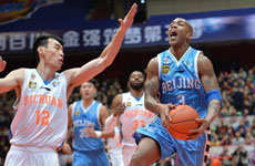 2015CBA第十八轮北京VS四川视频 第四节精彩比赛视频回放