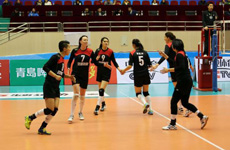 2016-2017赛季中国女排联赛第九轮 四川女排vs河南女排