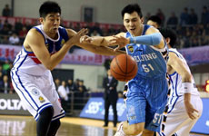 2015CBA第二十轮天津VS北京视频 第三节精彩比赛视频回放