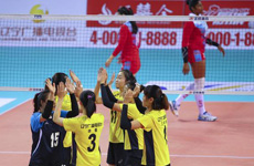 2016-2017赛季中国女排联赛第11轮 辽宁女排vs北京女排