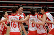 2016-2017赛季中国女排联赛第12轮 辽宁女排vs江苏女排