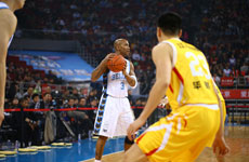 2015CBA第二十一轮北京VS同曦视频 第一节精彩比赛视频回放