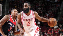 火箭哈登本赛季是不是第一得分后卫 NBA现役最佳得分后卫是谁