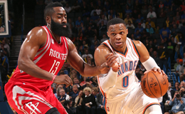 nba最恐怖数据 威少哈登开启nba巅峰数据