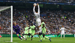 C罗扣篮 C罗在比赛中双手扣篮