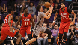 2016-17NBA常规赛鹈鹕vs太阳视频集锦