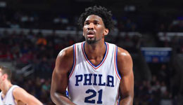 官宣恩比德赛季报销 大帝三年仅打31场