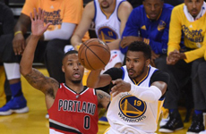 2016NBA季后赛开拓者vs勇士半决G5 次节比赛视频
