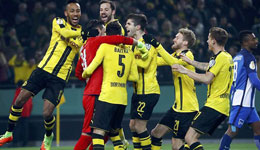 欧冠1/8决赛次回合 多特蒙德坐镇主场迎战本菲卡