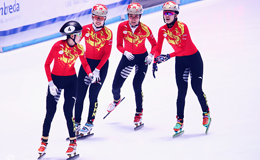 2017短道速滑世锦赛女子3000米接力中国队荣膺第一