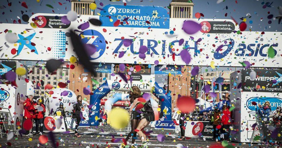 2017巴塞罗那马拉松赛 一路饱览特色风光