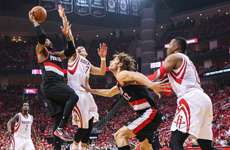 2014NBA季后赛火箭vs开拓者G3 末节比赛视频