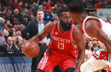 NBA常规赛3月11日火箭VS公牛 哈登视频集锦