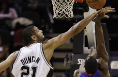 2015NBA常规赛马刺vs活塞 末节比赛视频