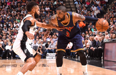 NBA常规赛3月28日骑士VS马刺 欧文视频集锦