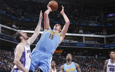 2015NBA常规赛掘金vs国王全场比赛录像合集