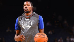 杜兰特获医生准许 可以登场确定周日复出