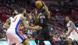 哈登33+12+9难救主 路威得分破万火箭惨遭逆转