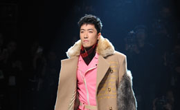 古巨基时装发布会刘翔站台 刘翔化身超模霸气走秀