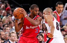 2014-15NBA常规赛快船vs开拓者 首节比赛视频