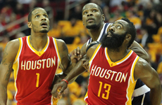 2014-15NBA常规赛火箭vs雷霆 末节比赛视频