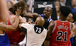 NBA赛季十大冲突盘点 18卡洛佩兹拳击扎扎恶犯威少