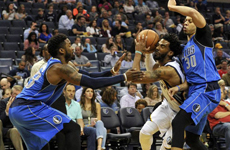 2014-15NBA常规赛小牛vs灰熊 首节比赛视频