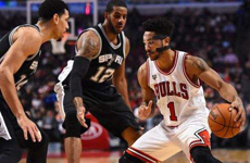 2014-15NBA常规赛马刺vs公牛 次节比赛视频