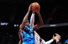 2014-15NBA常规赛老鹰vs雷霆 三节比赛视频