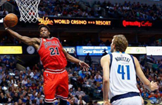 2014-15NBA常规赛小牛vs公牛 首节比赛视频