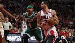 NBA季后赛凯尔特人VS公牛 绿军客场大胜扳回一城