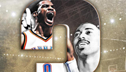 威少一战四里程悲比肩张伯伦 末节独得18分无奈吞败果