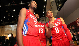 大哥三弟皆晋级威少干瞪眼 雷霆遭淘汰最高兴竟是杜兰特