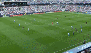 西甲-皇马2-0夺取队史第33冠 C罗本泽马破门