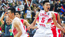 2017亚洲杯1/4决赛 中国男篮VS澳大利亚队