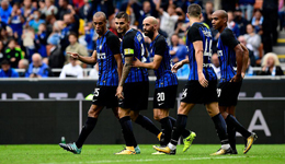 伊卡尔迪点射佩里西奇破门 国米2-0三连胜