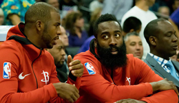 哈登27+9火箭击败国王 保罗缺阵卡佩拉砍22+11