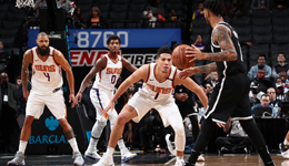 布克30+7+4拉塞尔徒砍33+6 太阳客场送篮网3连败