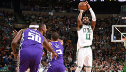 欧文22+5布朗22+6 凯尔特人痛宰国王收获6连胜